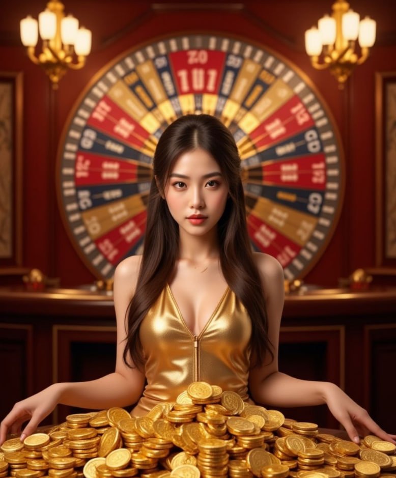 Live roulette wheel spinning at live bingo casino Philippines