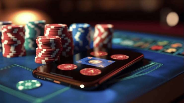 Live dealer baccarat table visible inside live bingo game lobby